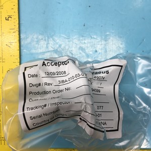 Heraeus 69074 Quartz Assy, 3IBA-010-03-01/A, 175335 - Équipements et pièces semi-conductrices d'occasion fiables à l'échelle mondiale - Product Image 1