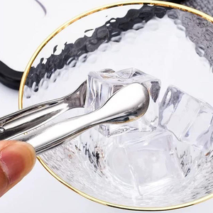 Pinzas Pequeñas de Metal para Cubitos de Hielo, Pinza para Bar, Fiesta, Ensalada, Pinza para Levantar Hielo, Acero Inoxidable, Dorado, Mini Pinza para Azúcar y Hielo - Product Image 2