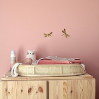 Table à langer bébé en rotin durable, portable, pour chambre de bébé, accessoire pour chambre d'enfant