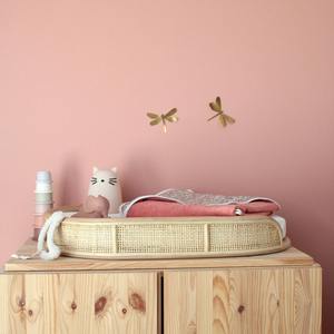 Cambiador de bebé portátil de ratán sostenible, mesas para cambiar pañales para accesorios de habitación infantil - Product Image 3