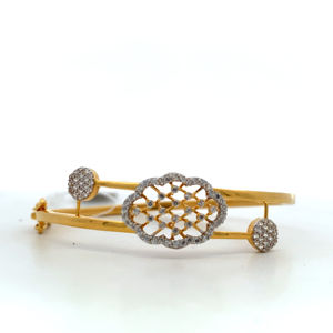 Pulsera de Diamantes en Oro Amarillo de 22K - Product Image 6