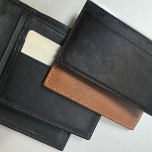 Wholesale Men's Leather <b>Wallet</b> Genuine Leather Multi Card Short Custom Logo High Quality Designer Low MOQ Premium OEM - Product Image 5