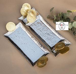 Cuencos Metálicos para Servir Alimentos y Chocolate, Vajilla Más Vendida, Utensilios de Cocina, Bandejas para el Hogar, de la India - Product Image 5