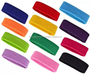 Bandeau de sport personnalisé pour femmes, doux, fin, en coton, antidérapant, pour la course à pied - Product Image 4