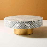Table basse en nacre table basse faite à la main table basse moderne d'Inde à vendre en vrac