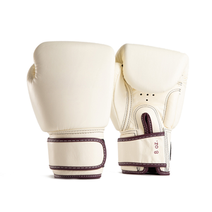 Nuevos Guantes de Boxeo Profesionales Personalizables de Cuero con Cordones y Absorción de Humedad para Mayores de 14 Años, Unisex, para Entrenamiento - Product Image 5