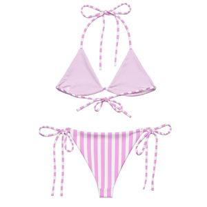 2026 Custom Women's 2-Piece Quick Dry Summer Beach Bikini Set Printed Swimwear with Sequined Decoration Ladies <b>Bathing</b> Suit - Product Image 4