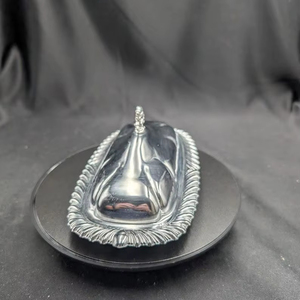 Stainless Steel Butter Keeper <b>Box</b> with Lid for Fresh Storage - Product Image 1