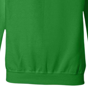 Sudadera con cuello redondo AKA 1908Script Year, de forro polar premium, con letras griegas, personalizada para hermandades, color verde Kelly - Product Image 4