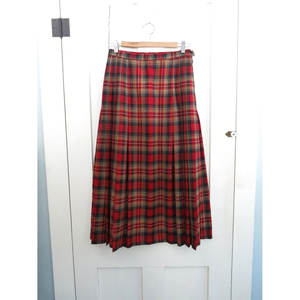 Jupe longue en laine écossaise rouge Royal Stewart pour femme, kilt de haute qualité, best-seller OEM ODM - Product Image 2