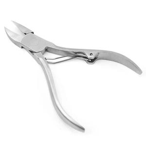Coupe-ongles professionnel en acier inoxydable, ouverture large, pour ongles épais, forme biseautée, pointe incurvée/droite, tranchante, portable - Product Image 3
