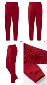 Wholesale Men Fleece Tracksuit Set Slim Fit Zipper Hooded Sweatshirt and Tapered Joggers Athletic Sportswear - Product Image 2