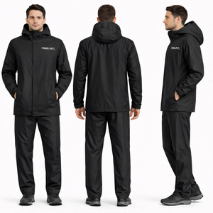 Chaqueta deportiva con capucha para hombre, ligera, transpirable, con cremallera, personalizable con logotipo OEM, para entrenamiento de invierno, B2B, chaquetas para hombre, EE. UU. - Product Image 5