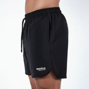 Shorts pour hommes style streetwear, 100% coton toile, taille élastique, respirants, séchage rapide, pour entraînement, fitness, course à pied - Product Image 3