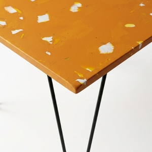 Mesa Baja de Comedor y Café 4GoodThings, Plástico Reciclado, Moderna, Minimalista, Impermeable, Apilable, Ecológica y Sostenible - Product Image 3