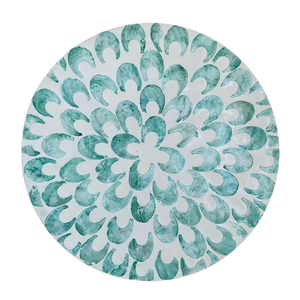 Salvamanteles de Concha Tejido a Mano de Primera Calidad, Nácar Natural, para Vajilla de Diseño y Decoración de Hoteles Boutique - Product Image 1