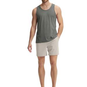 Camiseta Deportiva Transpirable Personalizada al por Mayor para Hombre, Camiseta sin Mangas de Poliéster de Secado Rápido para Verano, Chaleco de Gimnasio OEM ODM - Product Image 2