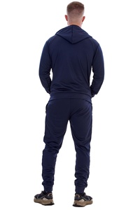 Mens <b>Plain</b> <b>Tracksuit</b> Zipper Polyester Cotton Blend Joggers Personalized Logo Embroidery <b>Plain</b> Color Best Quality Custom Color - Product Image 5