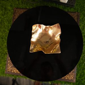 Cuenco de Metal Hecho a Mano, Moderno y Lujoso, para Servir Frutas, Decoración Contemporánea para el Hogar, Centro de Mesa de Lujo, Elaborado con - Product Image 3
