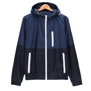 2026 New Fashionable Custom Logo <b>Pullover</b> Waterproof Polyester Made Windbreaker <b>Jacket</b> Wholesale Cheap Wind Breaker <b>Jacket</b> - Product Image 2