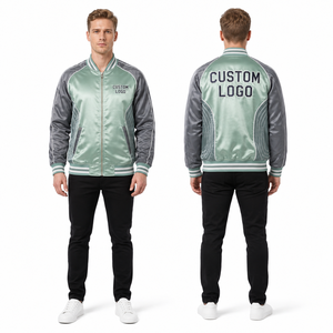 Veste en satin pour homme avec logo personnalisé, vente en gros, vêtements d'équipe, vêtements de club, tenue urbaine, tenue de tous les jours, tenue de fête, tenue de mariage, tenue de course, tenue de moto, printemps, automne, hiver - Product Image 5