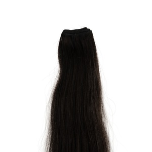Cabello Natural Liso con Trama a Máquina - 24 Pulgadas - Product Image 4