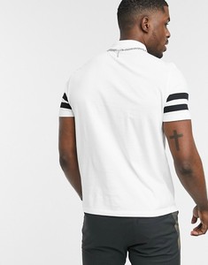 Chemise pour homme à manches courtes blanche unie décontractée en tricot extensible/polyester, lavable en machine, coupe classique - Product Image 3
