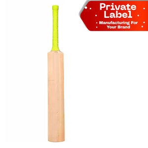 Bate de Críquet Personalizado Elite Power Hitter, Bate de Críquet de Madera Duradera con Bordes Masivos y Peso Pesado para Entrenamiento en Academias de Críquet, Venta al por Mayor - Product Image 1