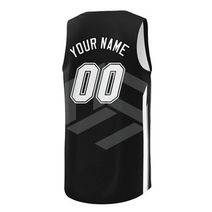 Maillot de basket-ball décontracté d'été pour hommes, respirant, anti-humidité, séchage rapide, avec tissu en mesh et design vintage - Product Image 3