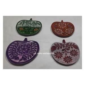 New Attractive Handmade Natural Soapstone Leaf Shape Design <b>Incense</b> <b>Stick</b> <b>Holders</b> Use For Place Of Worship In Home And Temple - Product Image 6