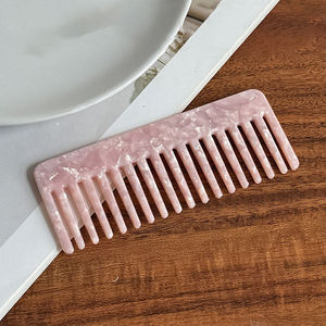 Tradebyd Luxury Resin <b>Comb</b> Smooth Wide Tooth <b>Hair</b> <b>Comb</b> for Frizz Free Styling and Scalp Massage - Product Image 6