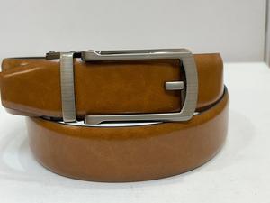 Cinturón de Diseño Formal para Hombre, Hebilla de Aleación, Cuero Dividido de Alta Calidad, Cierre Automático, Ajustable, Transpirable, 3.5cm de Ancho - Product Image 4