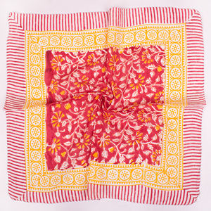 Craftjaipur - Pañuelo de Algodón de Verano de Estilo Lujoso, Hecho a Mano en India, con Diseño Étnico, para Mujer - Product Image 4