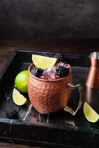 Copper <b>beverage</b> mug <b>set</b> blossom terrace cups reusable premium cocktail <b>serving</b> durable collection mugs - Product Image 3