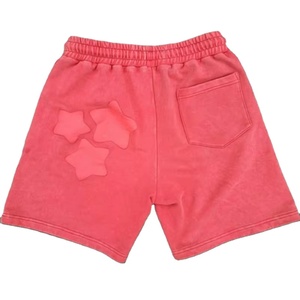 Pantalones cortos a cuadros de alta calidad para mujer con cintura elástica Logotipo delantero y trasero personalizado Impreso Ropa de calle transpirable con lavado ligero - Product Image 1