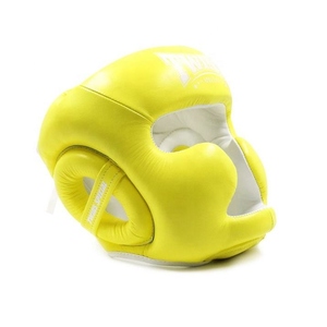 Protège-tête de boxe réglable en cuir, équipement de sécurité professionnel pour le kickboxing, modèle AI-HG-1068, vente chaude - Product Image 6