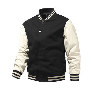 Wholesale Price <b>Women</b> <b>Varsity</b> <b>Jacket</b> Fleece Cotton Custom Embroidered Lady College <b>Bomber</b> Coat Oem Odm Trade Low Moq Sportswear - Product Image 4