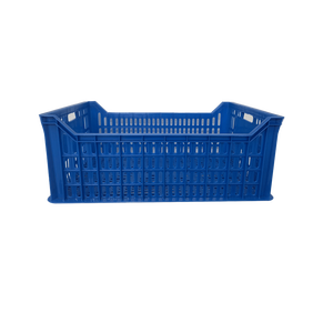 Folin SNS-FL1 Blue Rectangle Plastic Aquaculture Trap Stackable Ventilated Harvesting & Transporting Box Vietnam Made in Vietnam - Product Image 5