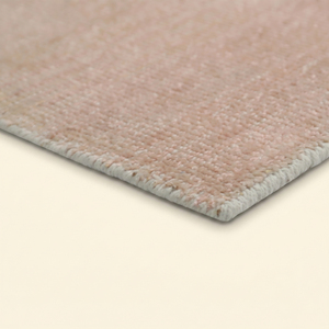 Alfombra de Lana Minimalista Ombre Rosa Horizon Tinte Marfil, Hecha a Mano, Ecológica, Antideslizante, de Lujo para Sala de Estar y Dormitorio - Product Image 6