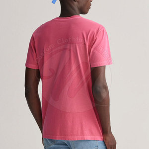 T-shirt délavé au soleil, qualité supérieure, nouveau design, 100% coton, pour homme, fabriqué au Pakistan - Product Image 2