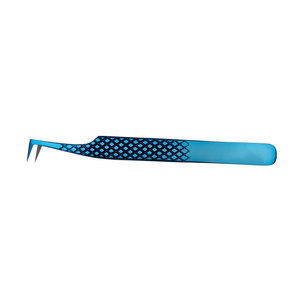 Pince à épiler pour pose d'extensions de cils en acier inoxydable – Outil essentiel pour extensions de cils classiques, volume et hybrides – Fournitures de beauté - Product Image 4