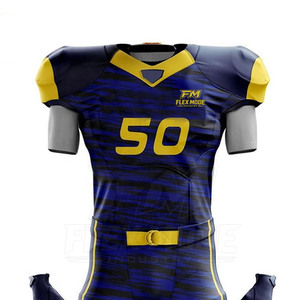 Uniforme de Fútbol Americano Personalizado, Transpirable, Estilo Jersey de Juego, para Atletas Profesionales, Calidad Premium - Product Image 4