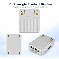 Récepteur GPS pour voitures GNSS RTK multi-fréquences, indice de protection IP54, température de fonctionnement de -45°C à 75°C, compatible