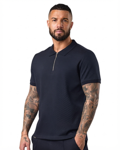 T-shirt uni en coton ou polyester brodé avec logo personnalisé pour homme, uniforme de travail d'entreprise, respirant, prix bas - Product Image 1
