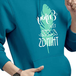 Sweat-shirts à capuche tendance pour hommes, décontractés, style Hip Hop Streetwear, en polaire unie, pull à capuche pour homme, vêtements pour hommes - Product Image 6