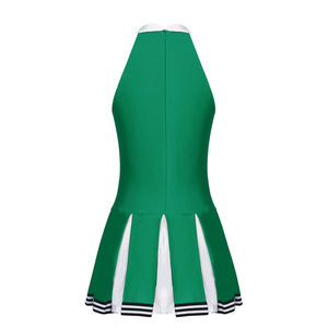 Venta Directa de Fábrica, MOQ Bajo, Uniforme de Porristas con Estampado por Sublimación, Marca Privada Personalizable, 100% Poliéster, Venta al Por Mayor - Product Image 5