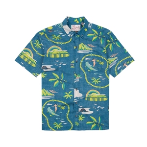 เสื้อเชิ้ตพิมพ์ลายมีสไตล์สำหรับผู้ชาย แฟชั่นลำลองสุดอินเทรนด์สำหรับผู้ชาย ดีไซน์ล่าสุด - Product Image 1