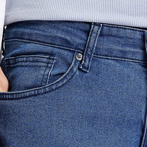 Pantalones Vaqueros de Mezclilla para Hombre con Diseño de Logotipo Personalizado a Bajo Precio, Hechos Profesionalmente, Servicio OEM de Alta Calidad, Ligeros para Verano, Otoño e Invierno - Product Image 5