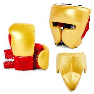 Conjunto de Sparring Personalizado, Guantes de Boxeo Profesionales de Cuero Vacuno, Alta Calidad a Bajo Precio - Product Image 4