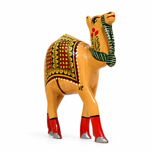 Figura de Camello Hecha a Mano en Madera, Escultura Animal Tradicional, Decoración de Mesa para Sala de Estar, Regalo de Inauguración de Casa - Product Image 4